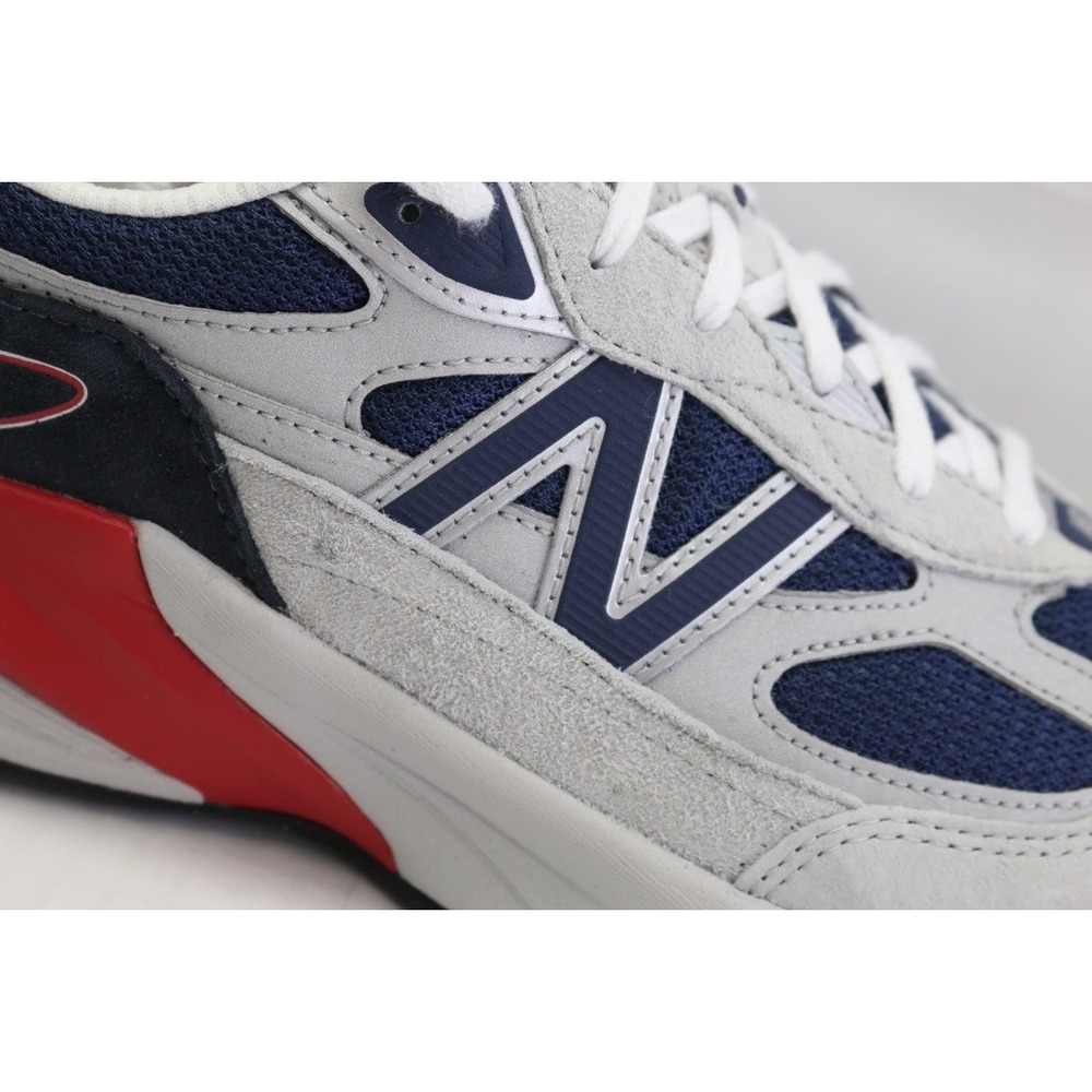 New Balance 990GN6 Gray Navy Red Youth US 7 /UK 6.5 /EU 40 / CM 25 - Picture 9 of 16